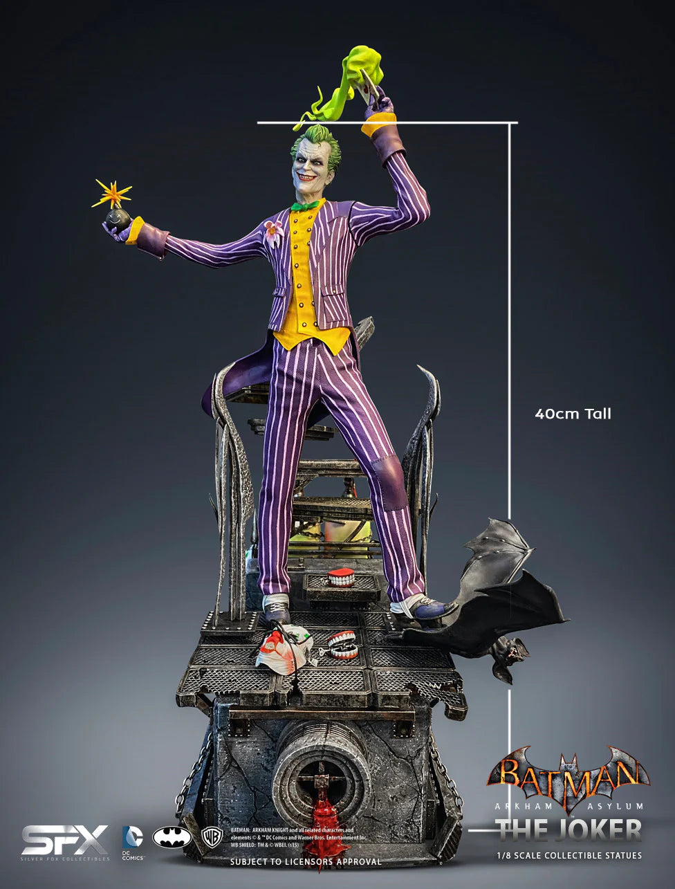 Batman: Joker Arkham Asylum 1/8 Scale Statue