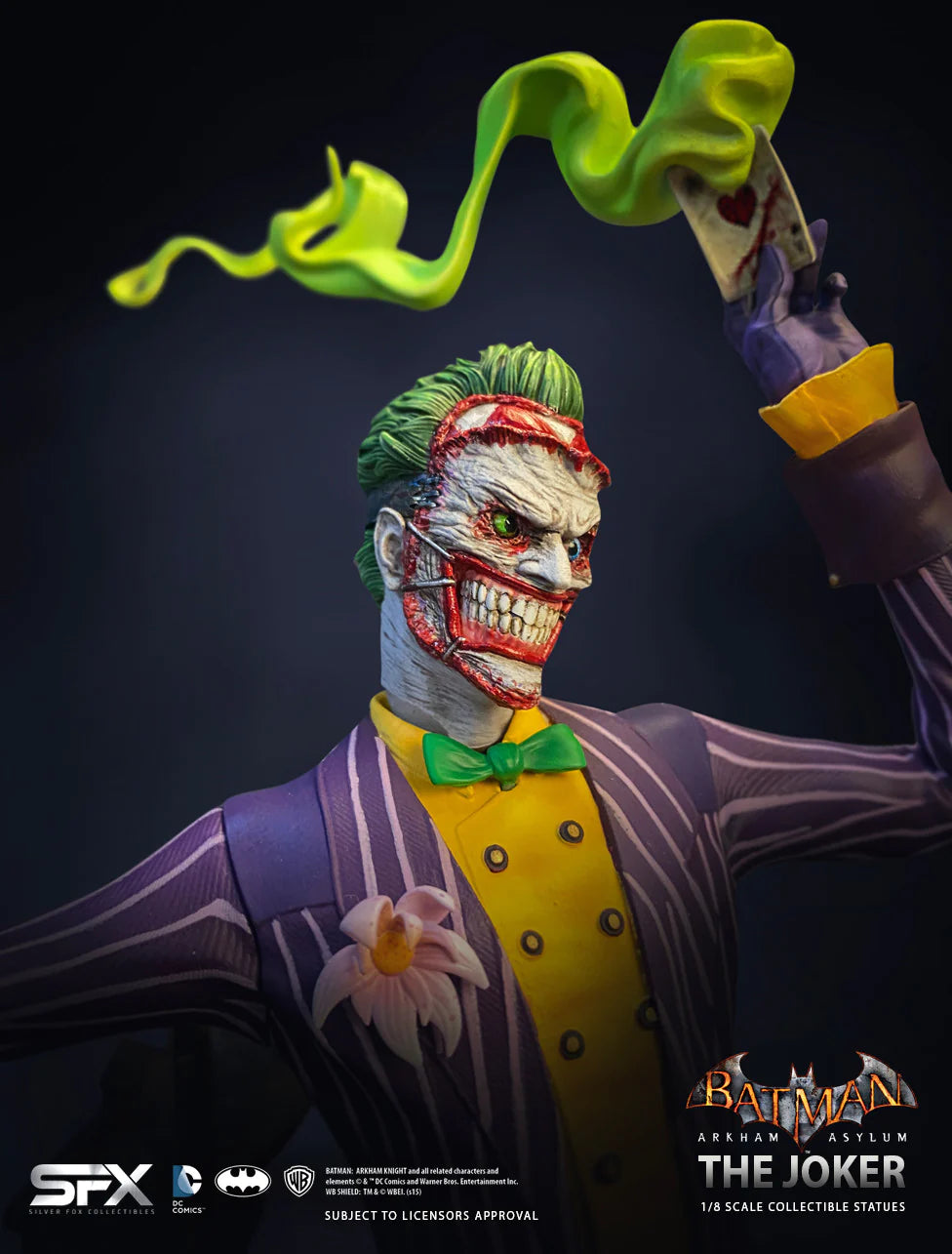 Batman: Joker Arkham Asylum 1/8 Scale Statue