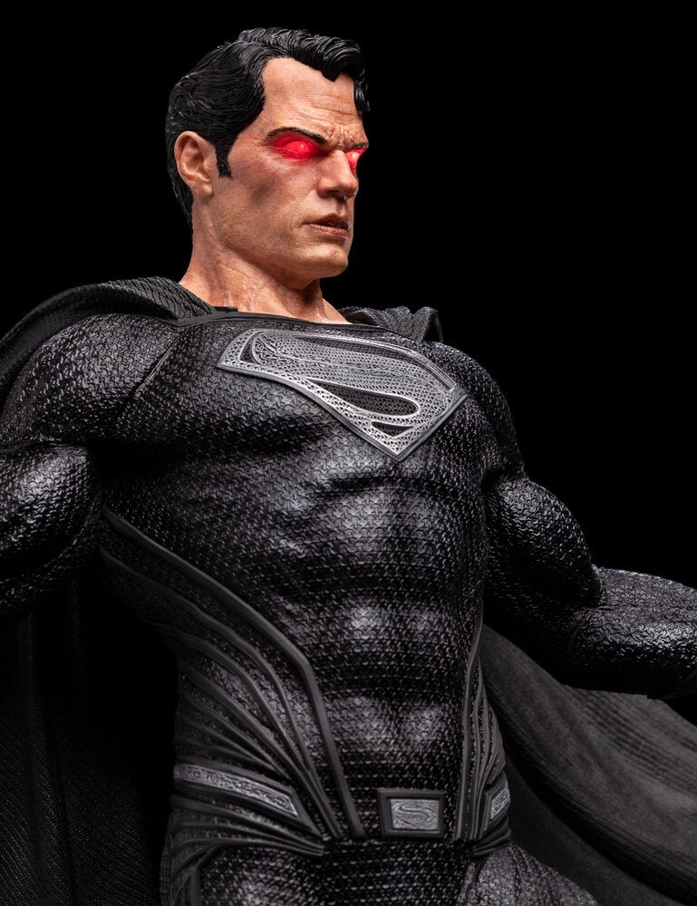 Superman - Black Suit - Justice League (Zack Snyder) 1:4 Scale Limited Edition Polystone Statue