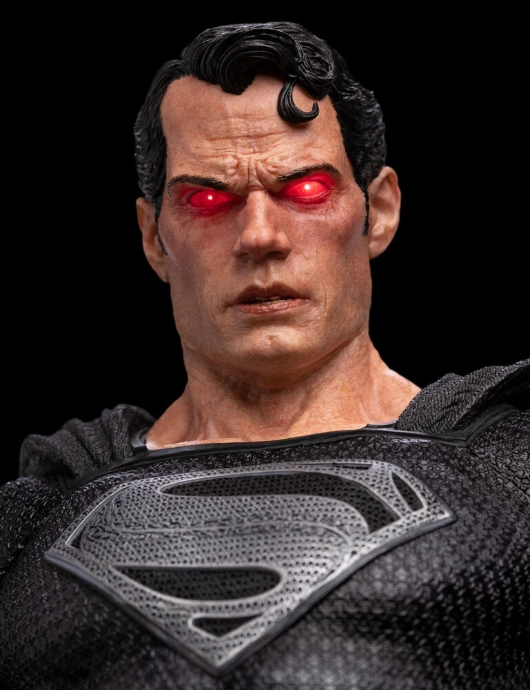 Superman - Black Suit - Justice League (Zack Snyder) 1:4 Scale Limited Edition Polystone Statue