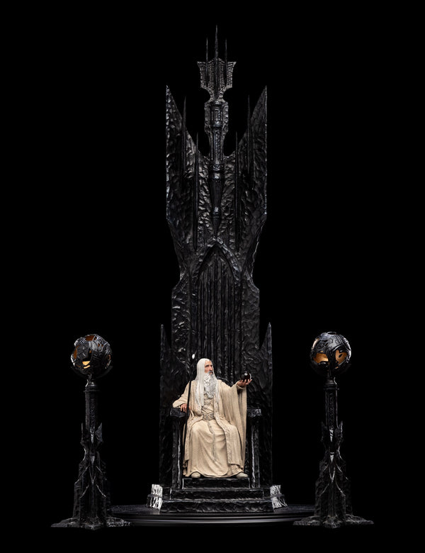 Saruman the White on Throne - The Lord of the Rings Trilogy - 1:6 Scale Limited Edition Polystone Statue