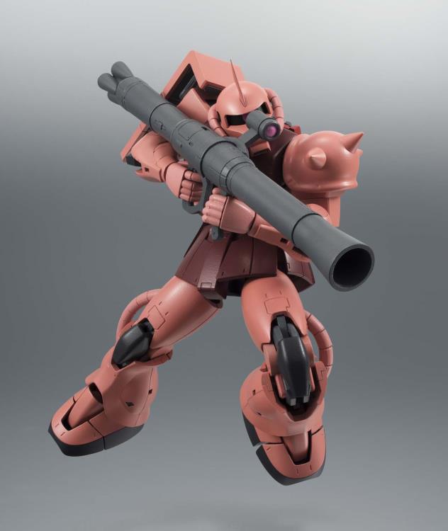 Gundam MS-06S Zaku II Char's Custom Model ANIME Version Robot Spirits Action Figure