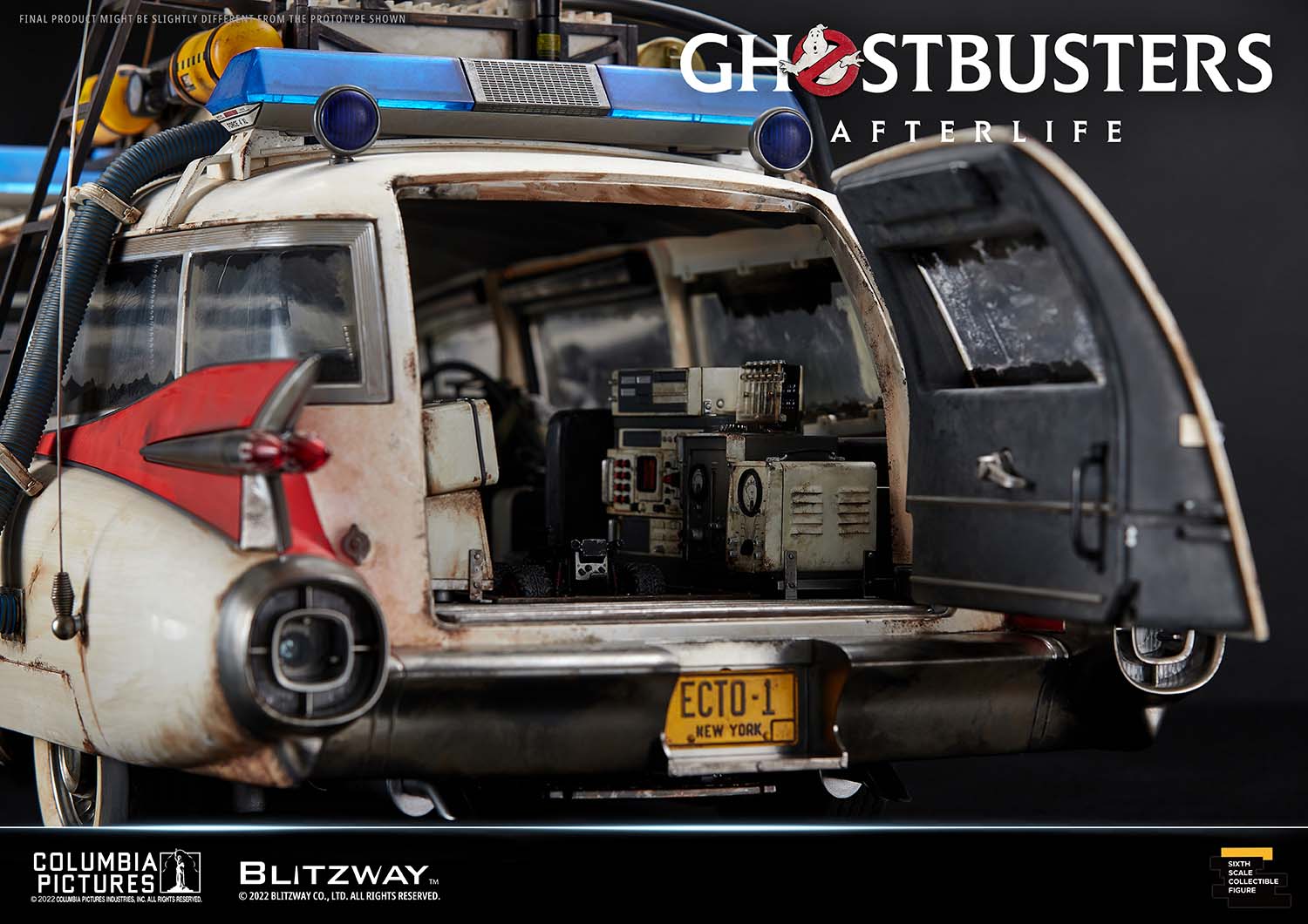 Ecto-1 (1:6 Scale Vehicle)- Ghostbusters: Afterlife