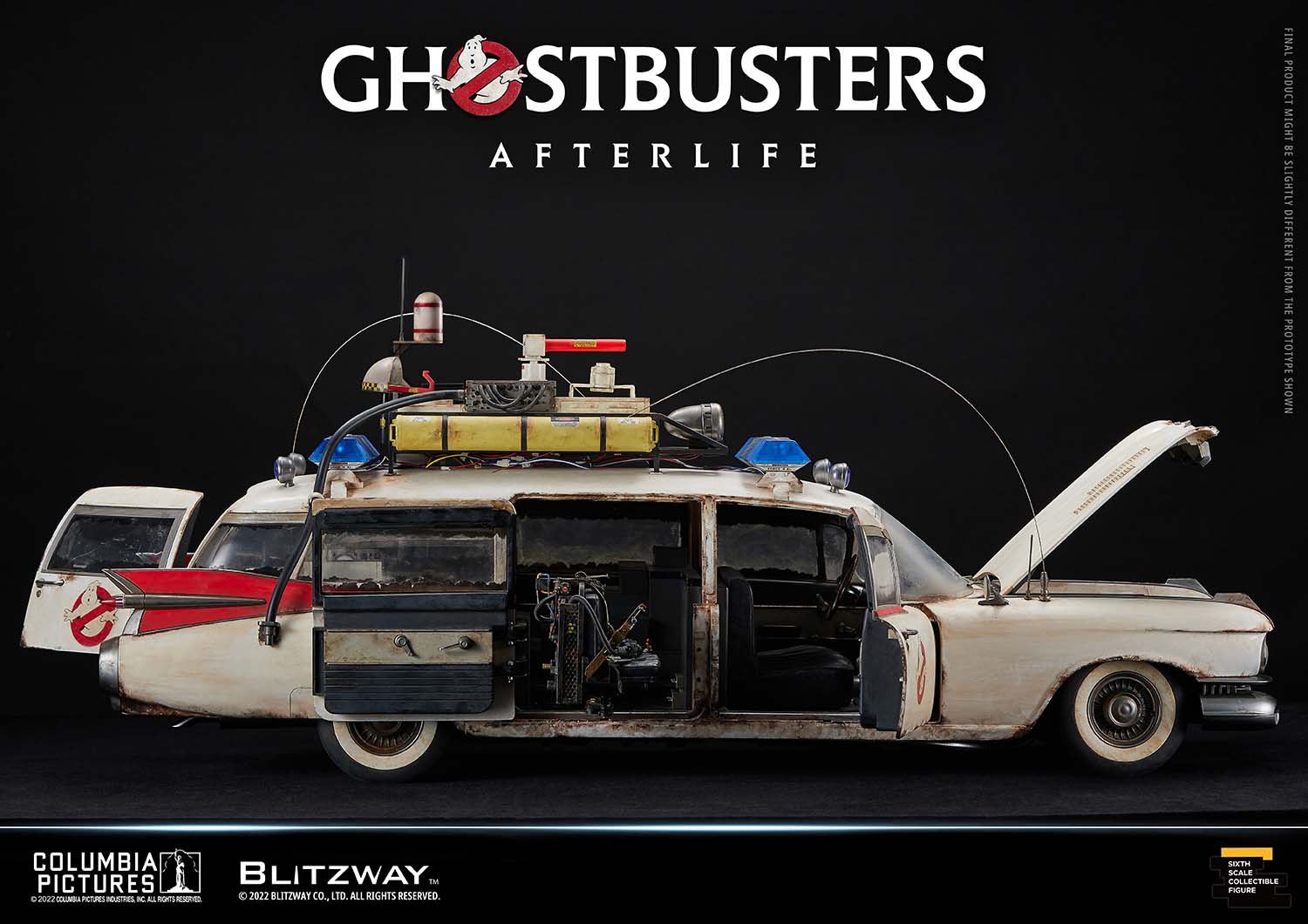 Ecto-1 (1:6 Scale Vehicle)- Ghostbusters: Afterlife