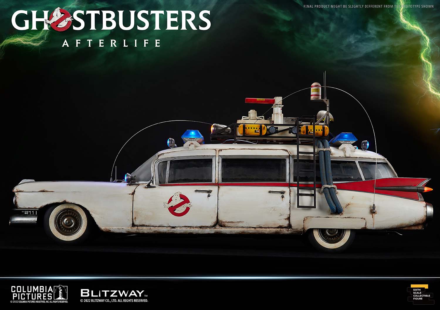 Ecto-1 (1:6 Scale Vehicle)- Ghostbusters: Afterlife