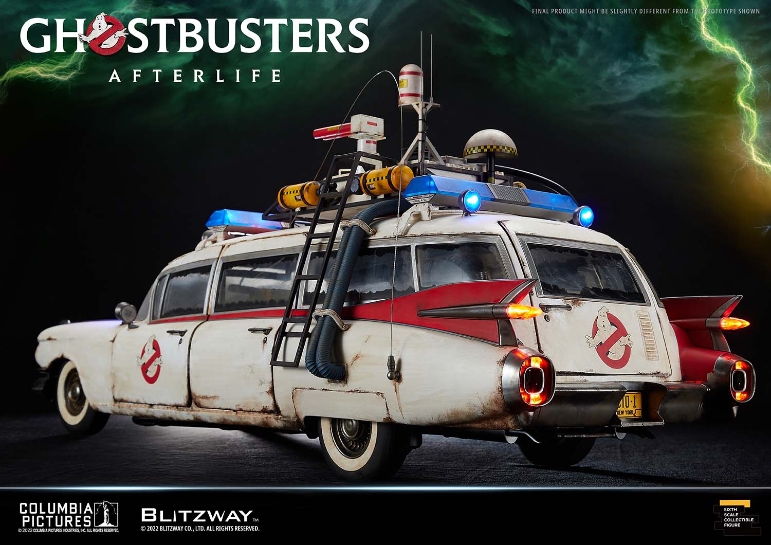 Ecto-1 (1:6 Scale Vehicle)- Ghostbusters: Afterlife