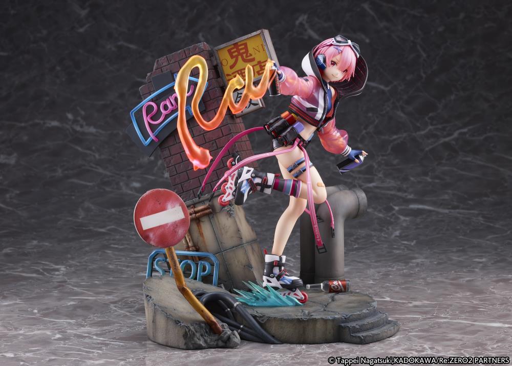 Ram Re Zero Starting Life Neon City 1/7 PVC Figure