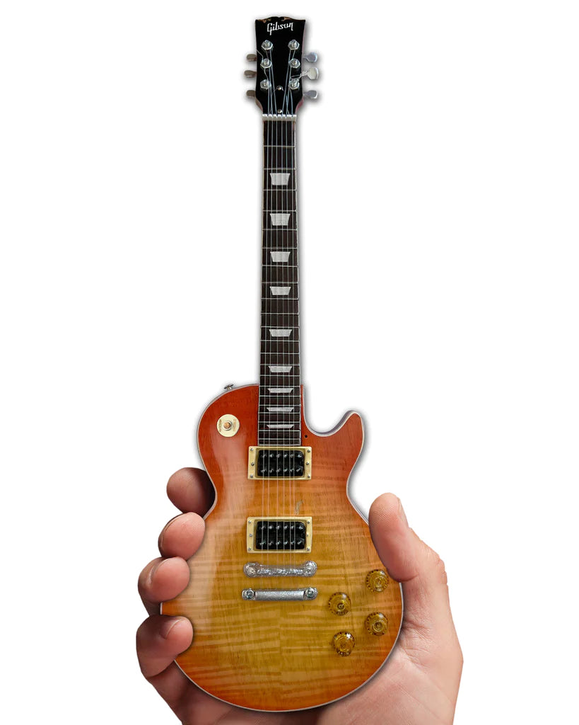 Duane Allman Gibson 1959 Les Paul Cherry Sunburst Mini Guitar Replica Collectible