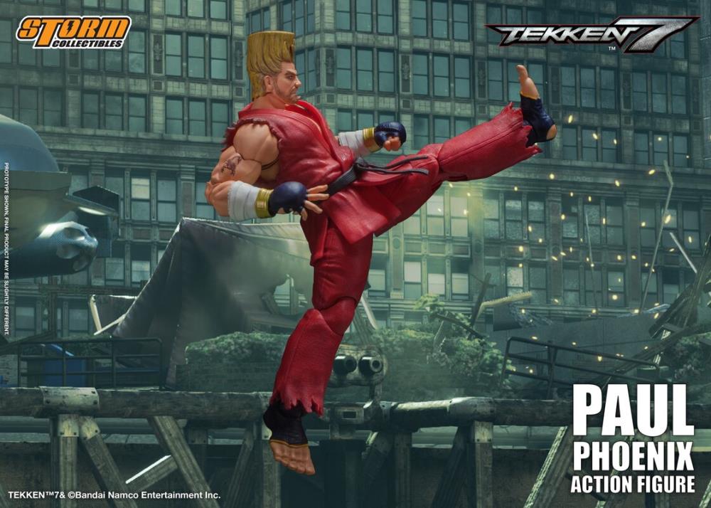 Tekken 7 Paul Phoenix 1/12 Scale Figure