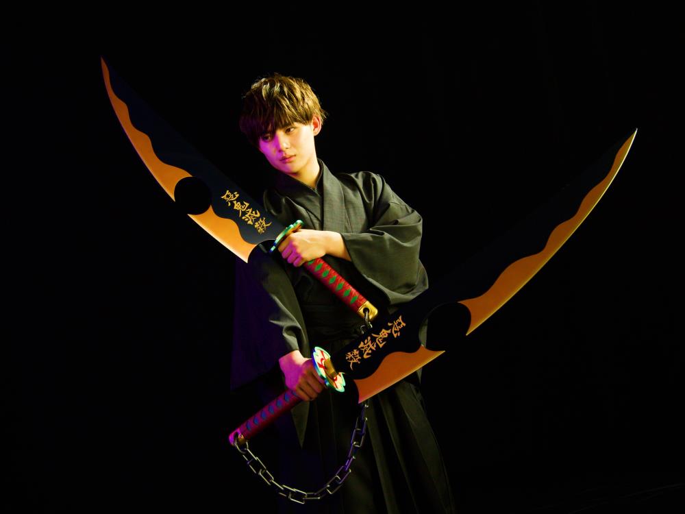 Nichirin Sword (Tengen Uzui) Demon Slayer  Kimetsu no Yaiba Proplica