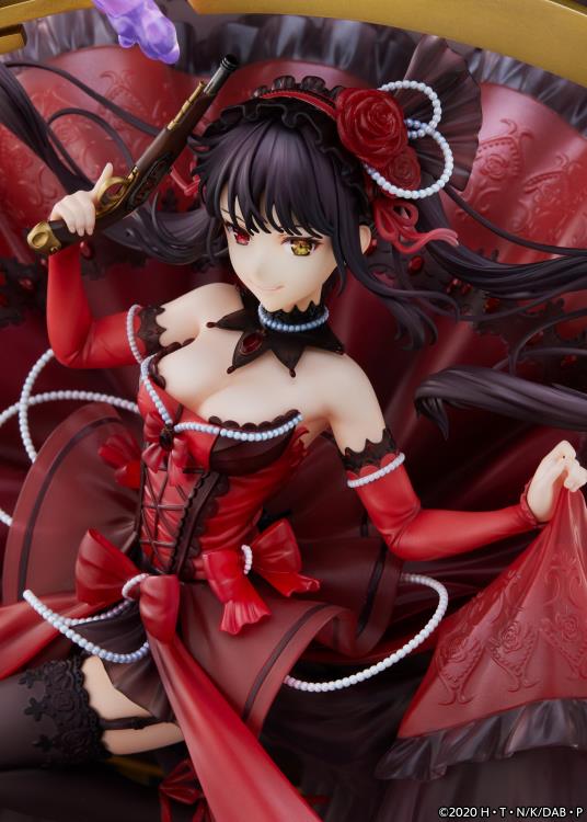 Kurumi Pigeon Blood Ruby Dress Date A Bullet 1/7 PVC Figure