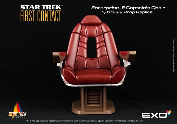 Newsom International - Star Trek First Contact Captains Chair 1/6 Scale Prop Replica