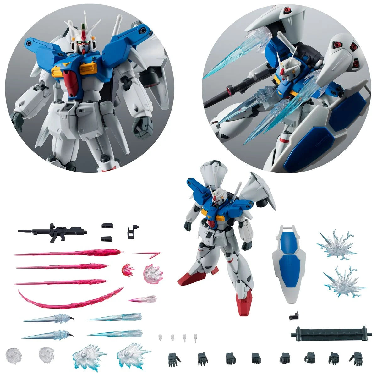 Gundam 0083 Stardust Memory Gundam GP01 Full Burnern ver. A.N.I.M.E. The Robot Spirits Action Figure