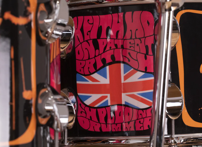 Keith Moon The Who Pictures Of Lily Premier Mini Drum Kit Replica Collectible