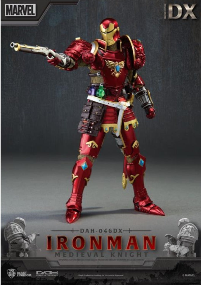 Iron Man Medieval Knight DAH-046DX Dynamic 8-Ction Action Figure Deluxe Version