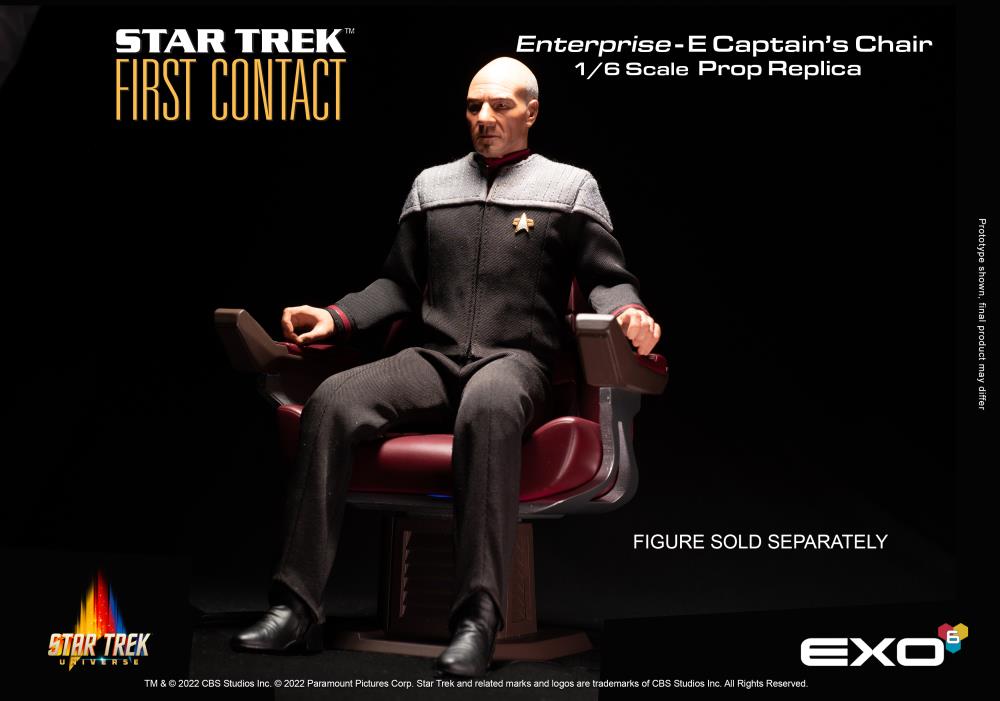 Newsom International - Star Trek First Contact Captains Chair 1/6 Scale Prop Replica