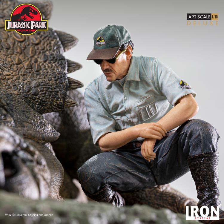 Jurassic Park - Triceratops Diorama Deluxe Art Scale