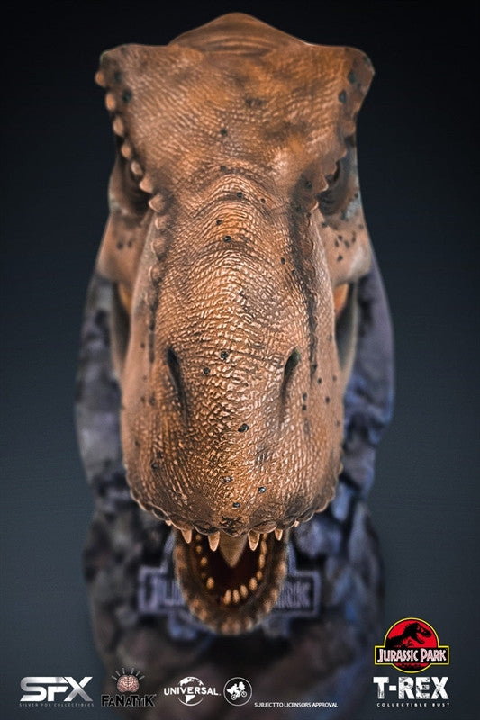 T-Rex Bust -Jurassic Park