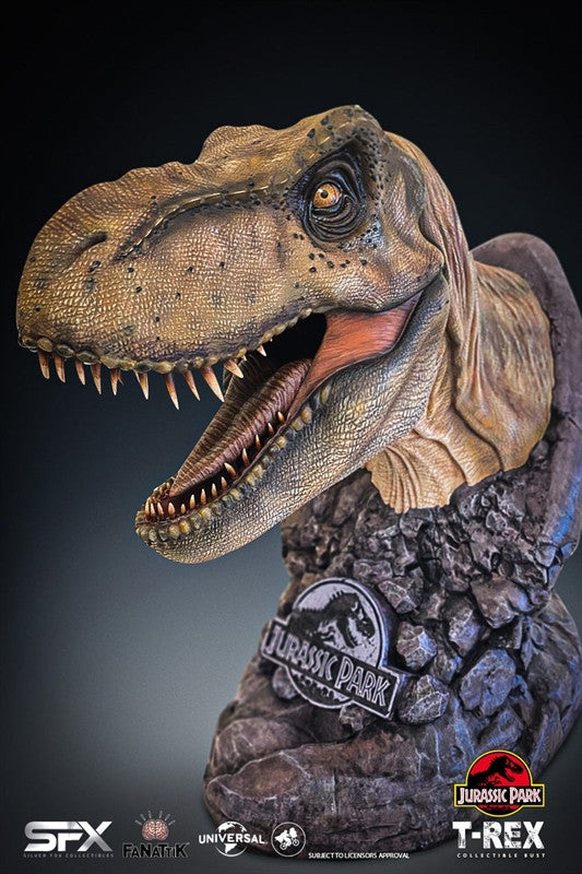 T-Rex Bust -Jurassic Park