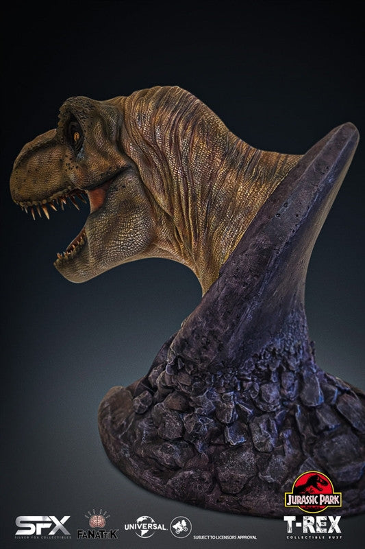 T-Rex Bust -Jurassic Park