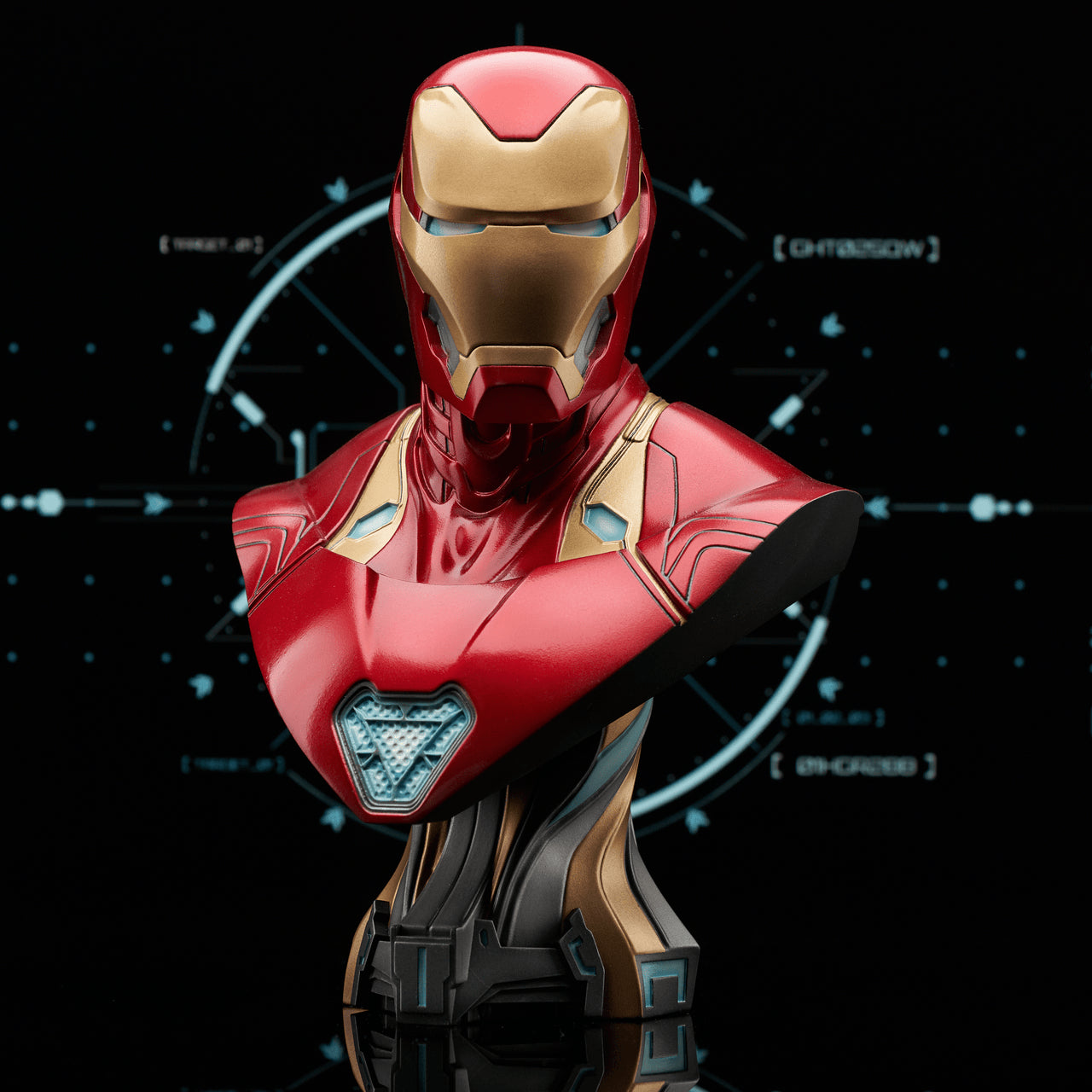 Iron Man -Marvel L3D Avengers Endgame MK50 1/2 Scale Bust